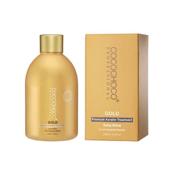 Gold Brazilian Keratin Hair Treatment