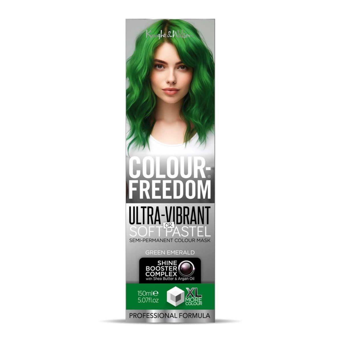 Colour Freedom Green Emerald Semi Permanent Hair Dye.