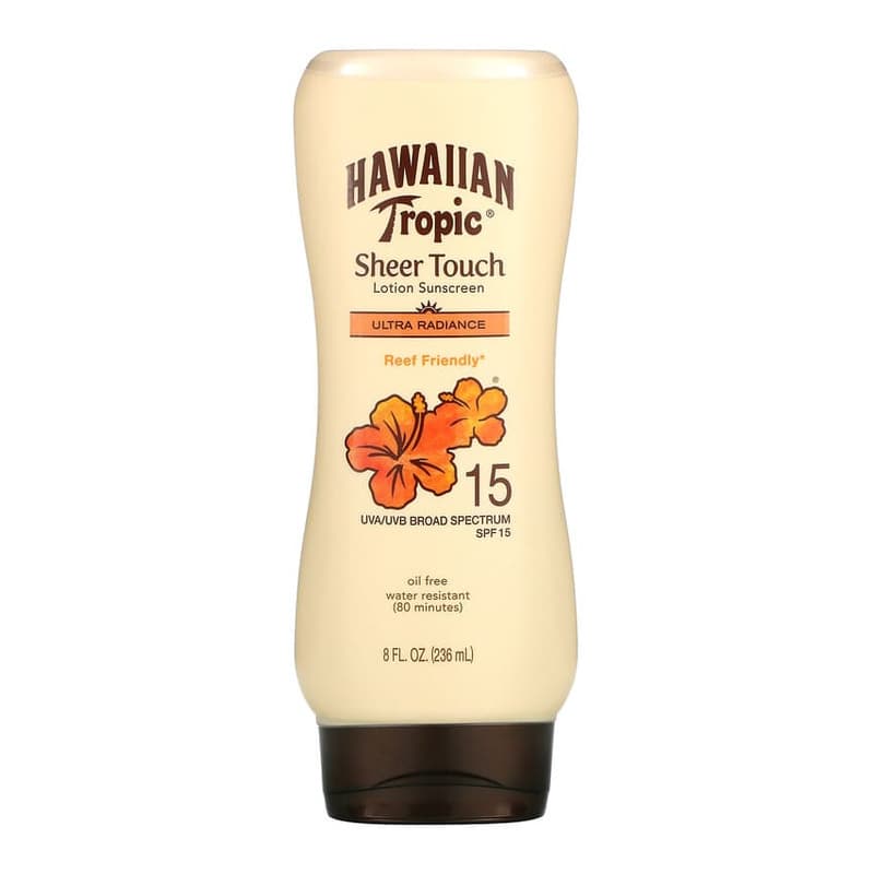 Sheer Touch, Lotion Sunscreen, Ultra Radiance, SPF 15