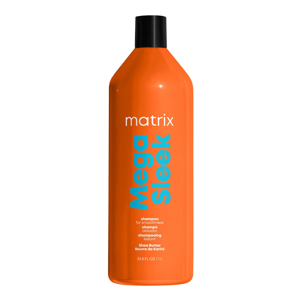 Total Results Mega Sleek Shea Butter Smoothing Shampoo for Frizzy Hair