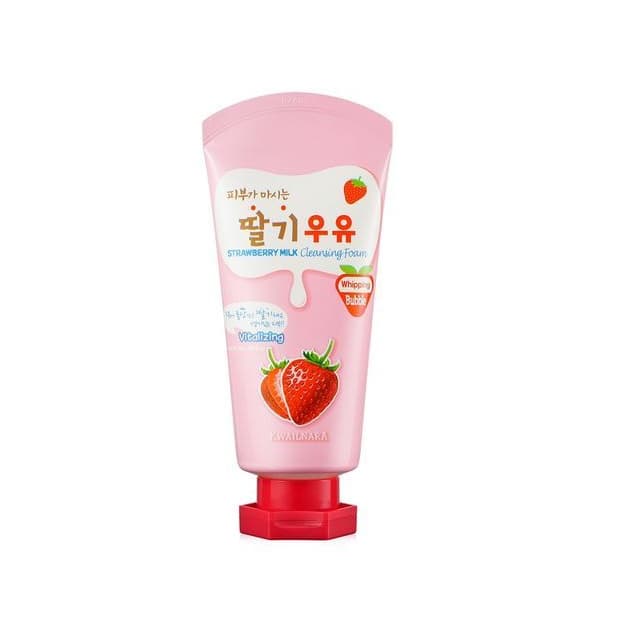Milk Cleansing Foam, Strawberry