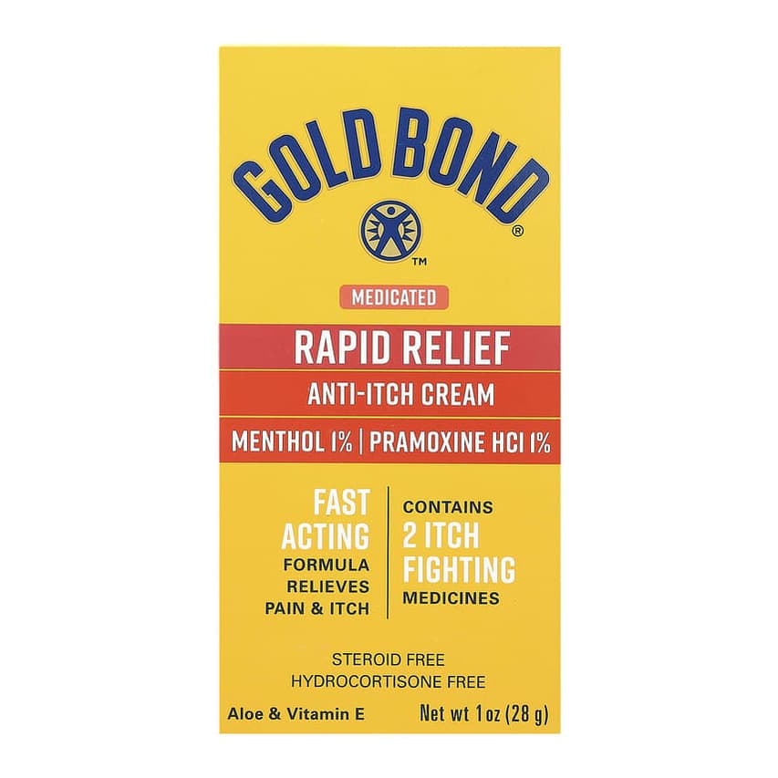 Medicated, Rapid Relief Anti-Itch Cream