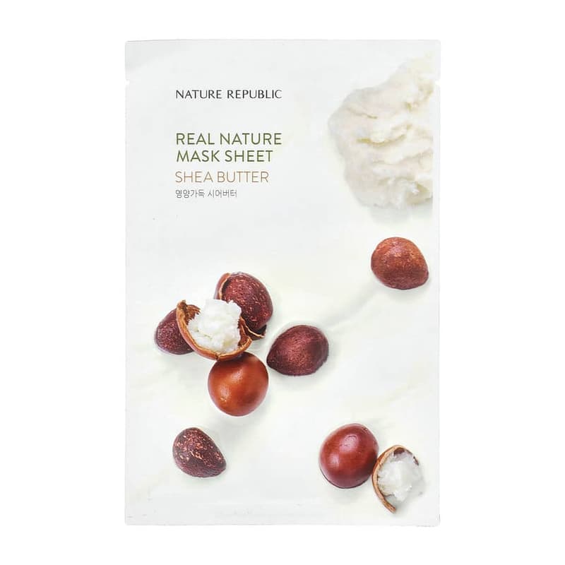 Real Nature Beauty Mask Sheet, Shea Butter