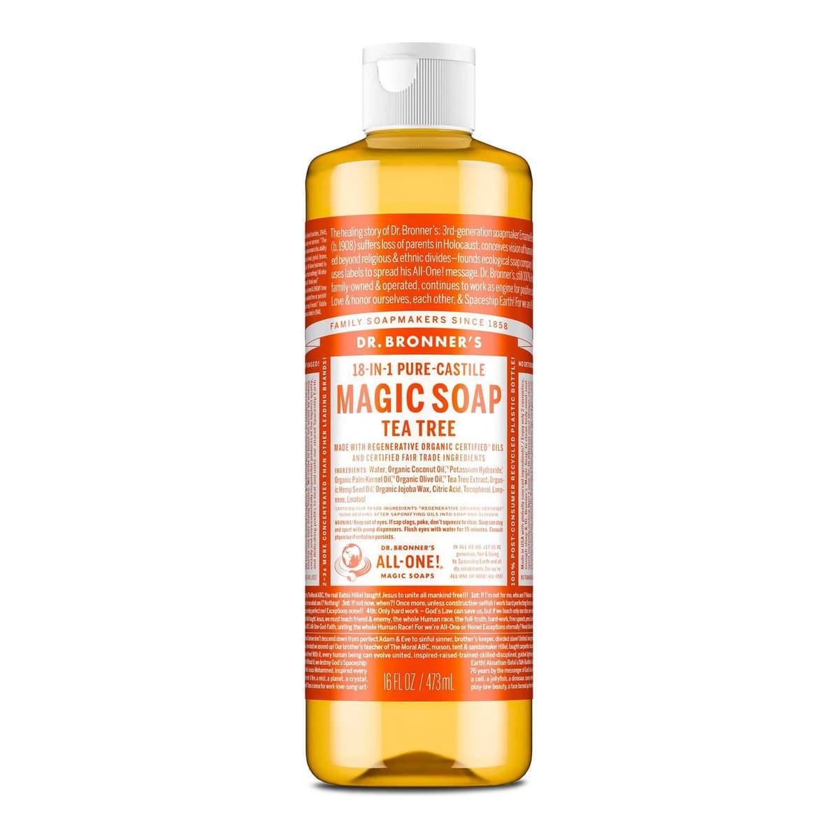 Magic Pure Castile Liquid Soap Bodywash - Tea Tree