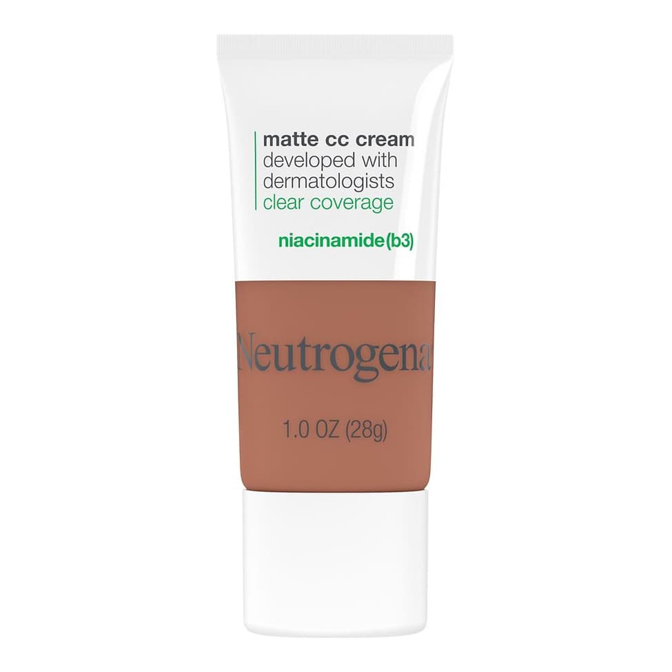 Clear Coverage Flawless Matte CC Cream Fragrance-Free, Amber