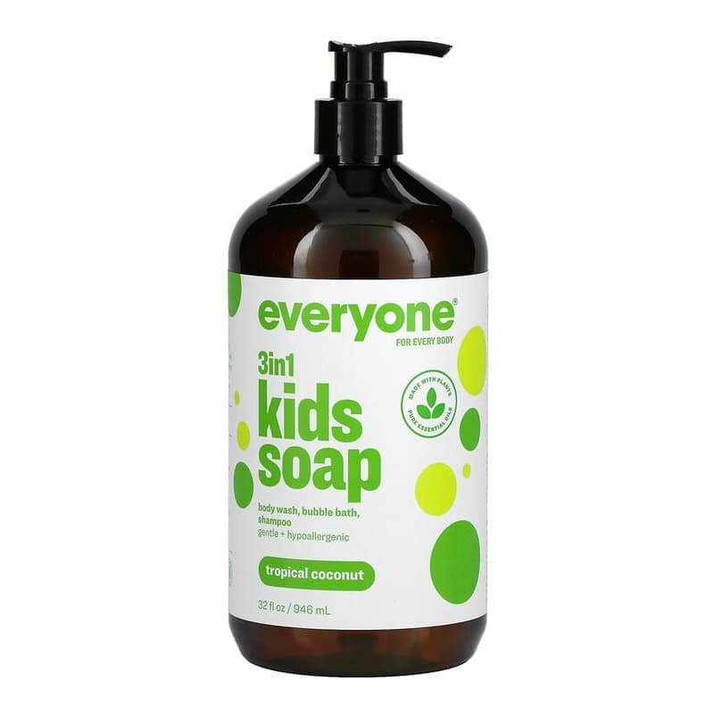 3 in 1 Kids Soap, Tropical Coconut