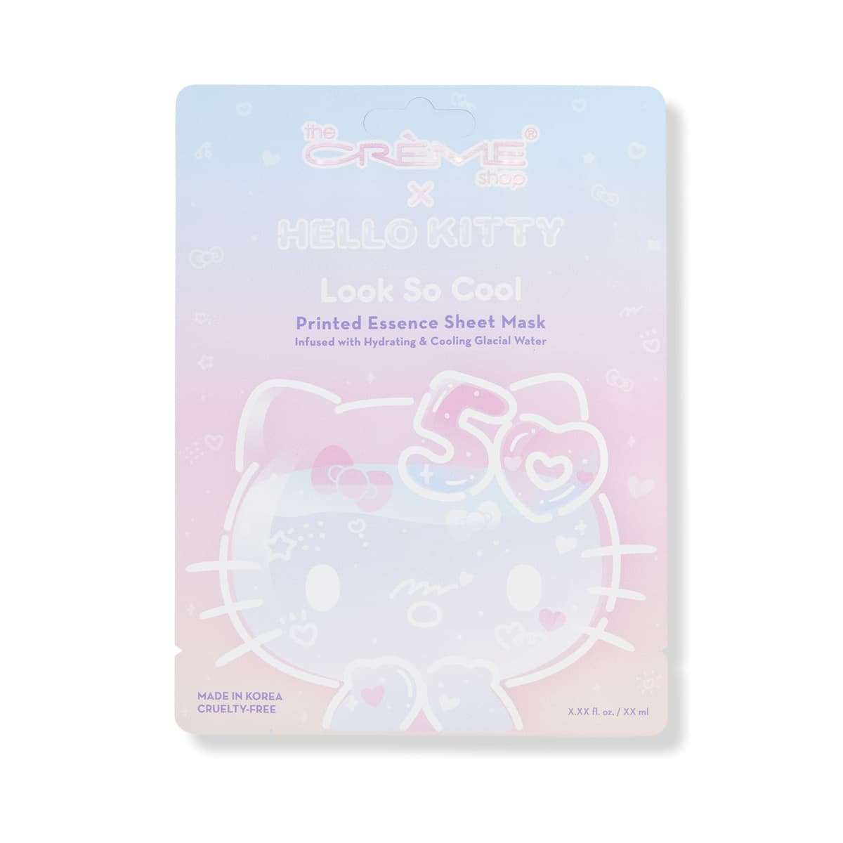 Hello Kitty 50 Look So Cool Printed Essence Sheet Mask