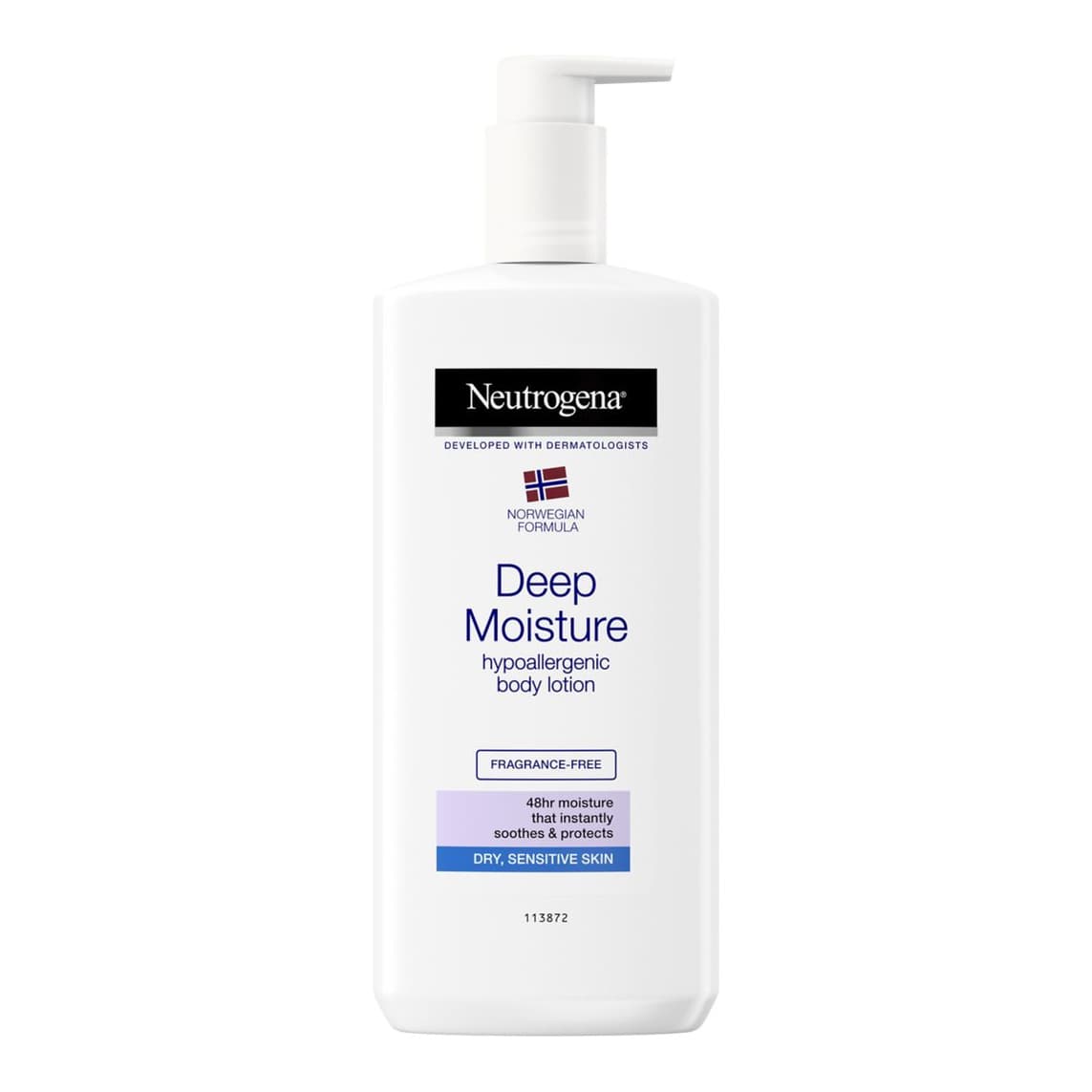 Norwegian Formula Deep Moisture Hypoallergenic Body Lotion Dry Skin