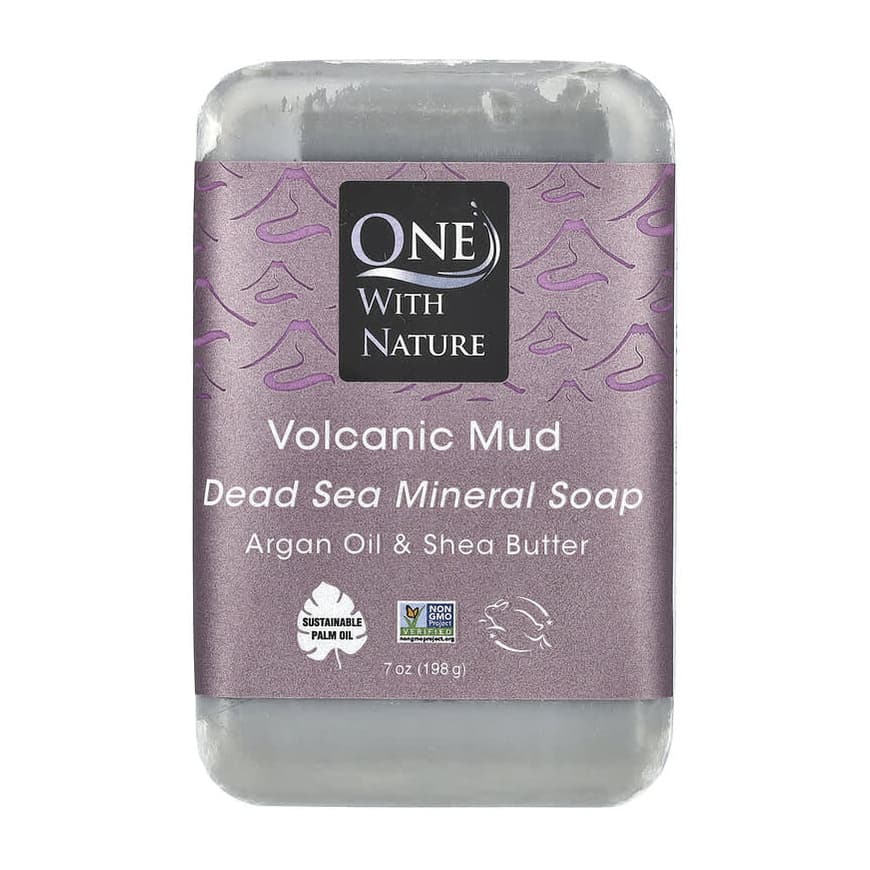 Dead Sea Mineral Bar Soap, Volcanic Mud