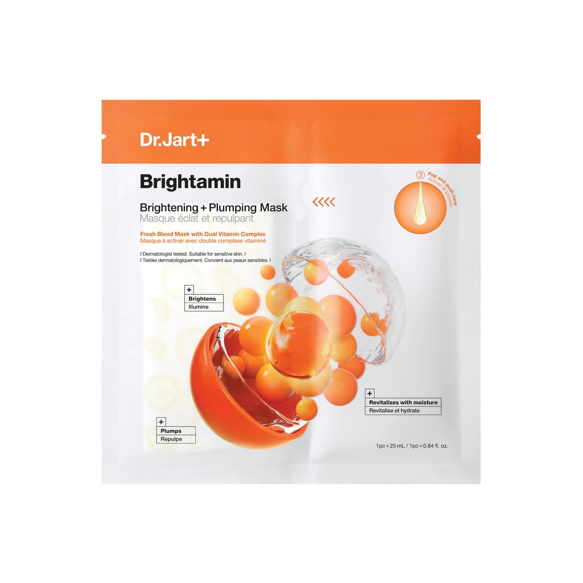 Brightamin Brightening + Plumping Face Mask with Vitamin C