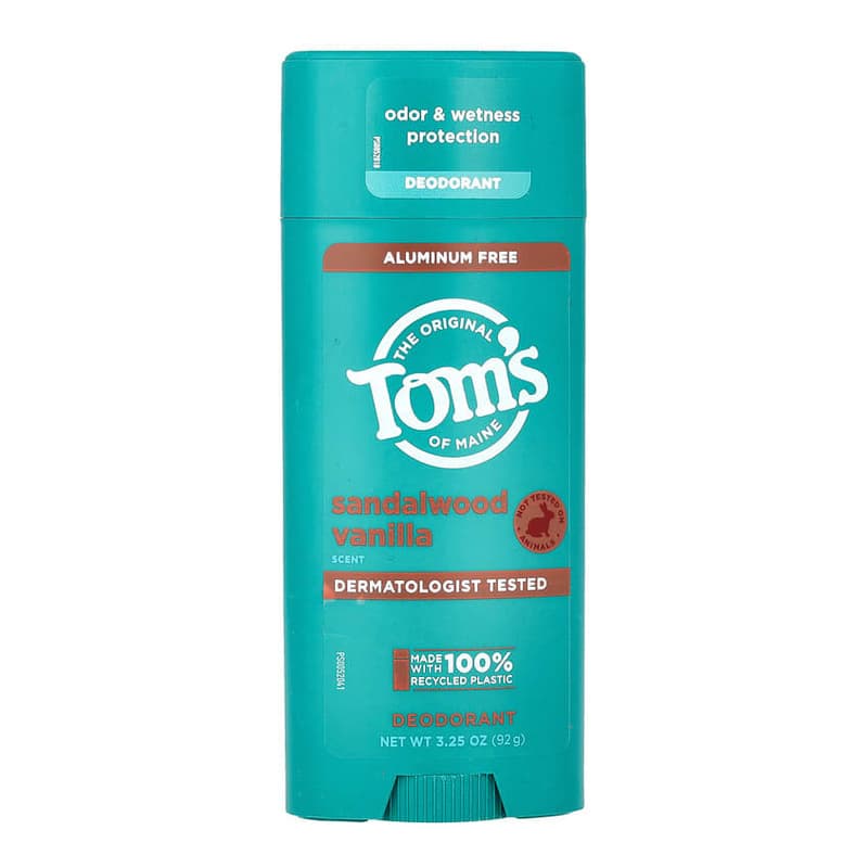 Aluminum Free Deodorant, Sandalwood Vanilla