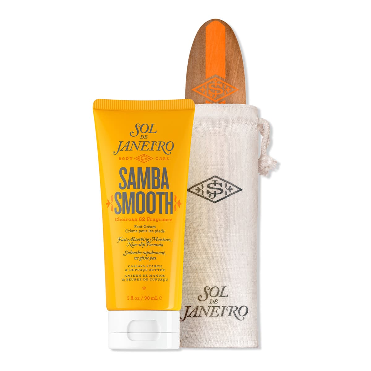 Samba Foot Fetish Cream and Smoothing Board