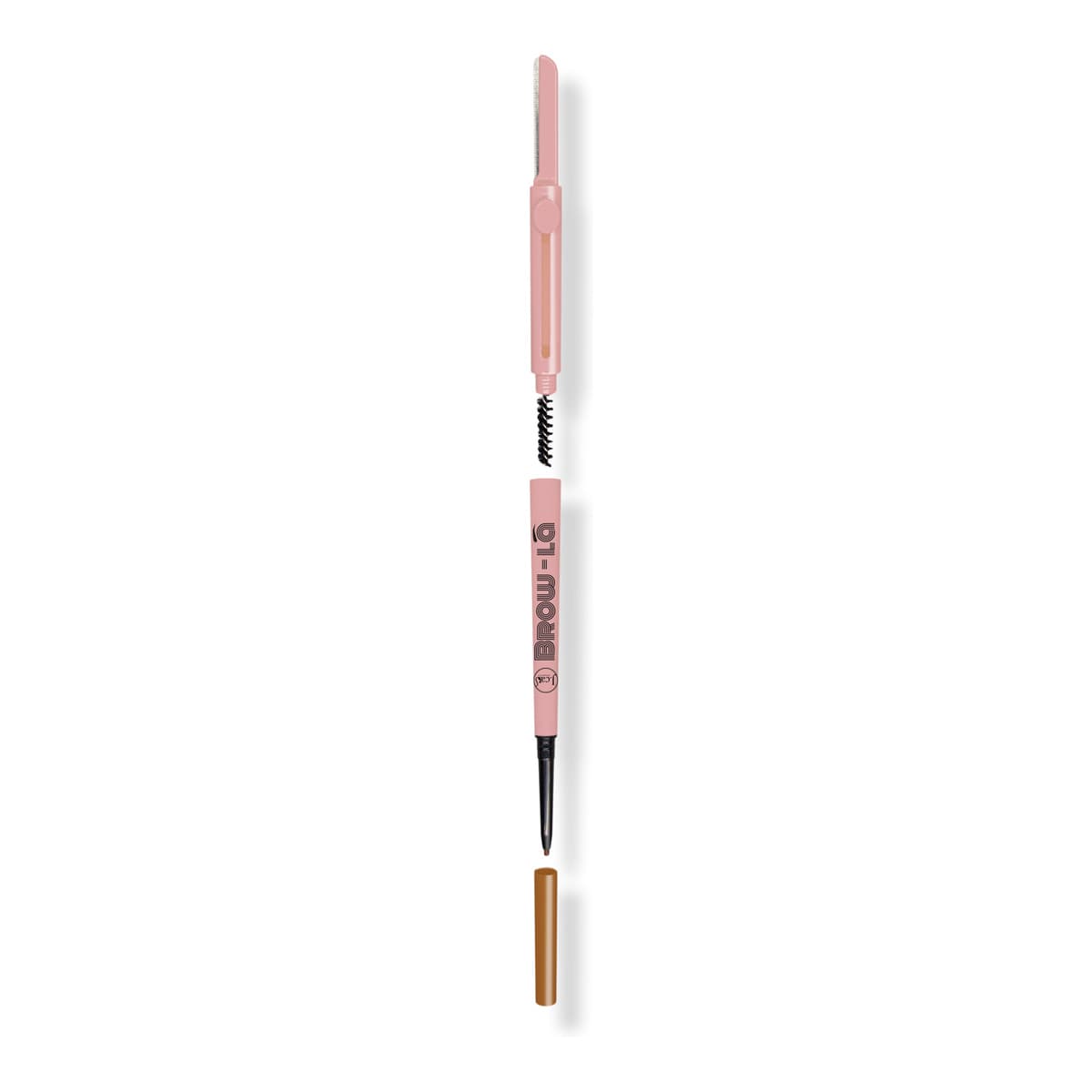 Brow-La 3 In1 Mapping & Shaping Brow Pencil, Strawburn
