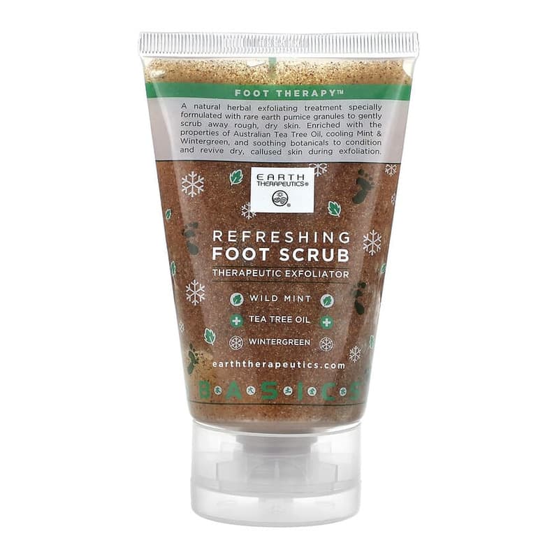Basics, Refreshing Foot Scrub, Therapeutic Exfoliator