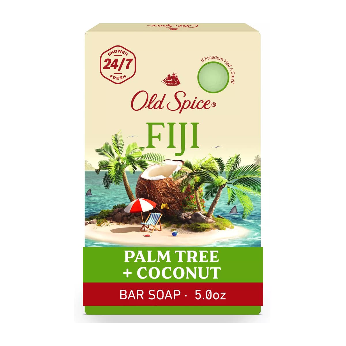 Fiji Bar Soap - Palm Tree & Coconut Scent