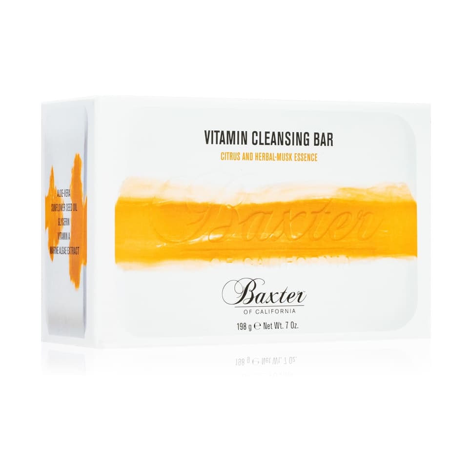 Vitamin Cleansing Bar Citrus and Herbal-Musk