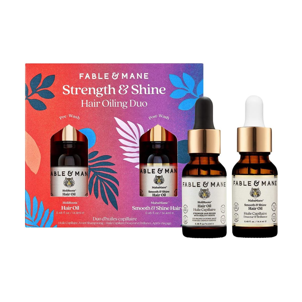 Mini Strength & Shine Hair Oiling Duo