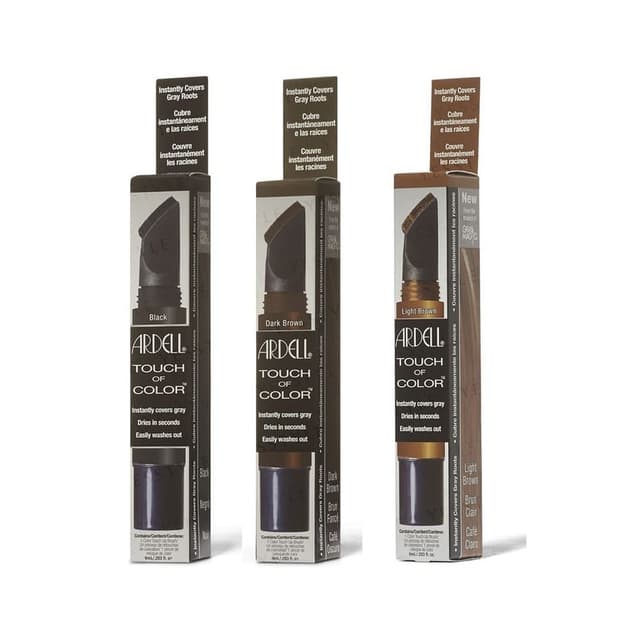 Touch of Color Root Touch-up Hair Brush, Light Brown