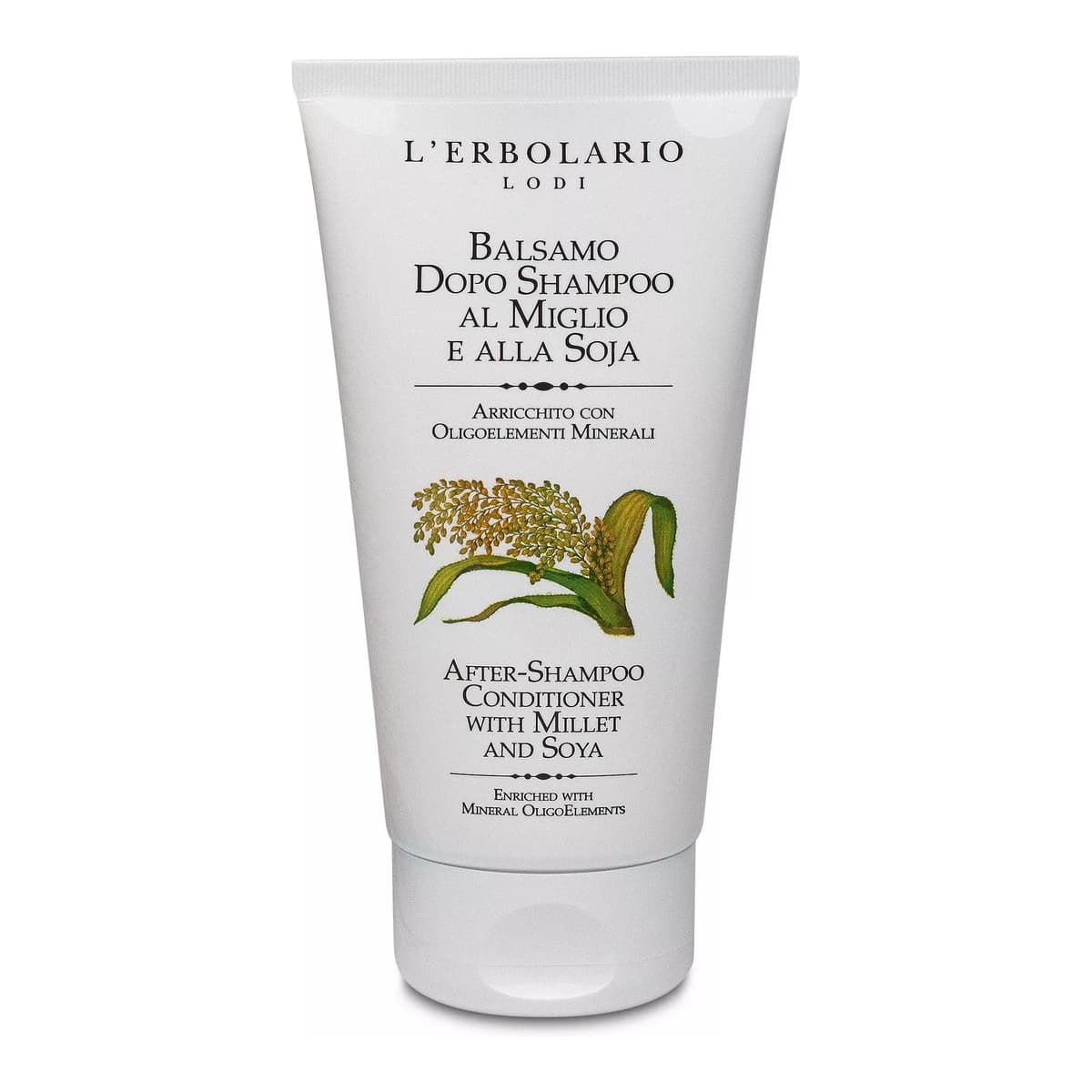 L'Erbolario After-Shampoo Conditioner - Hydrating Conditioner - Millet and Soya