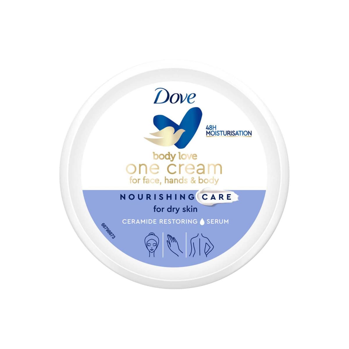 Body Love Nourishing Care 48h Moisturisation One Cream for face, hands & body for dry skin