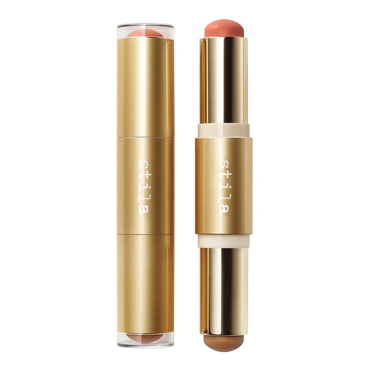 Blush & Bronze Hydro-Blur Cheek Duo, Warm Peach