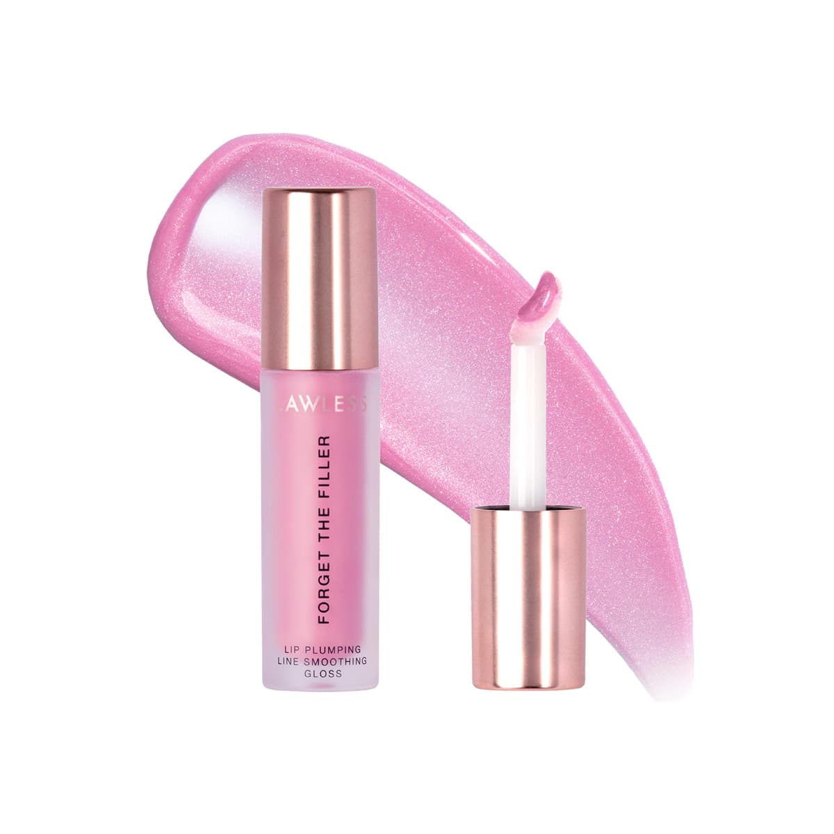 Forget The Filler Lip Plumper Line Smoothing Gloss, Daisy Girl