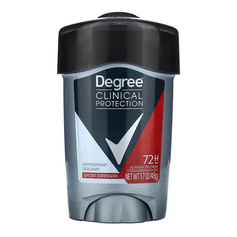 Men, Clinical Protection, Antiperspirant Deodorant, Soft Solid, Sport Strength