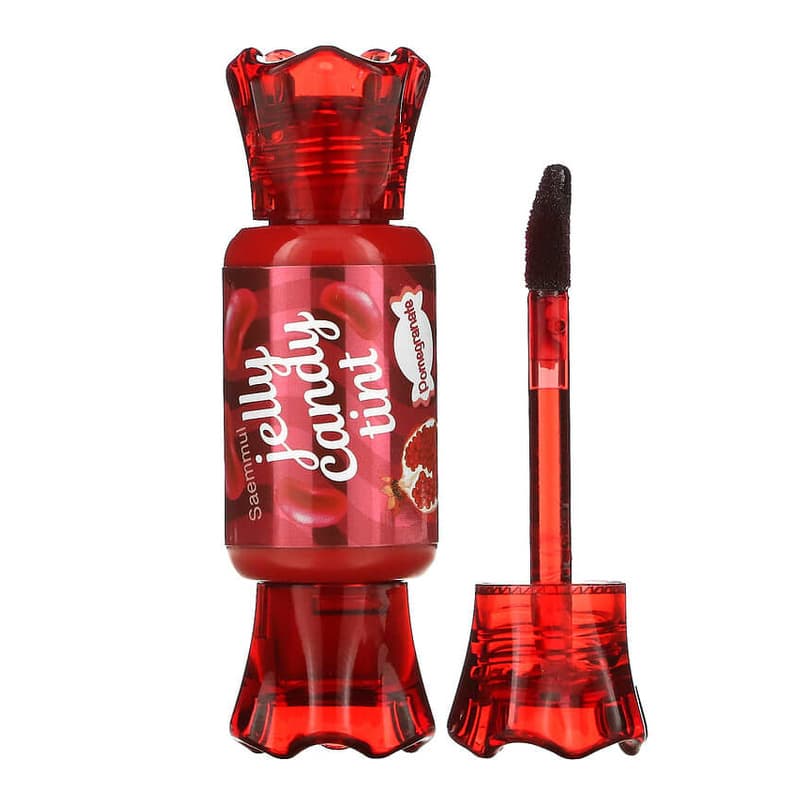 Saemmul, Jelly Candy Lip Tint, 01 Pomegranate