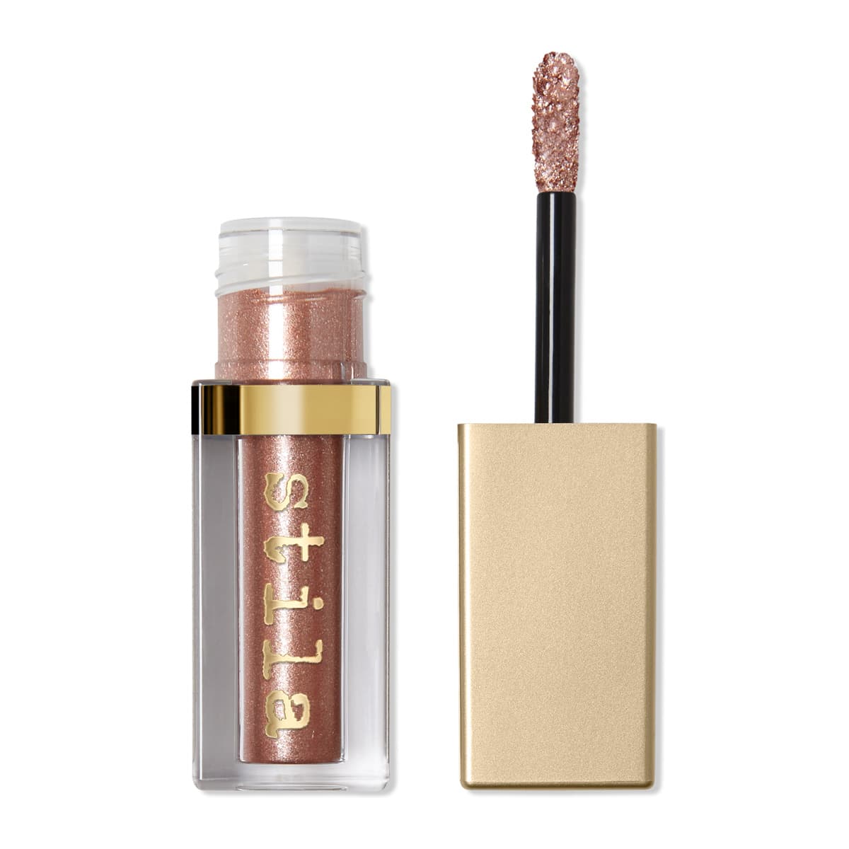 Glitter & Glow Liquid Eye Shadow, Rose Gold Retro
