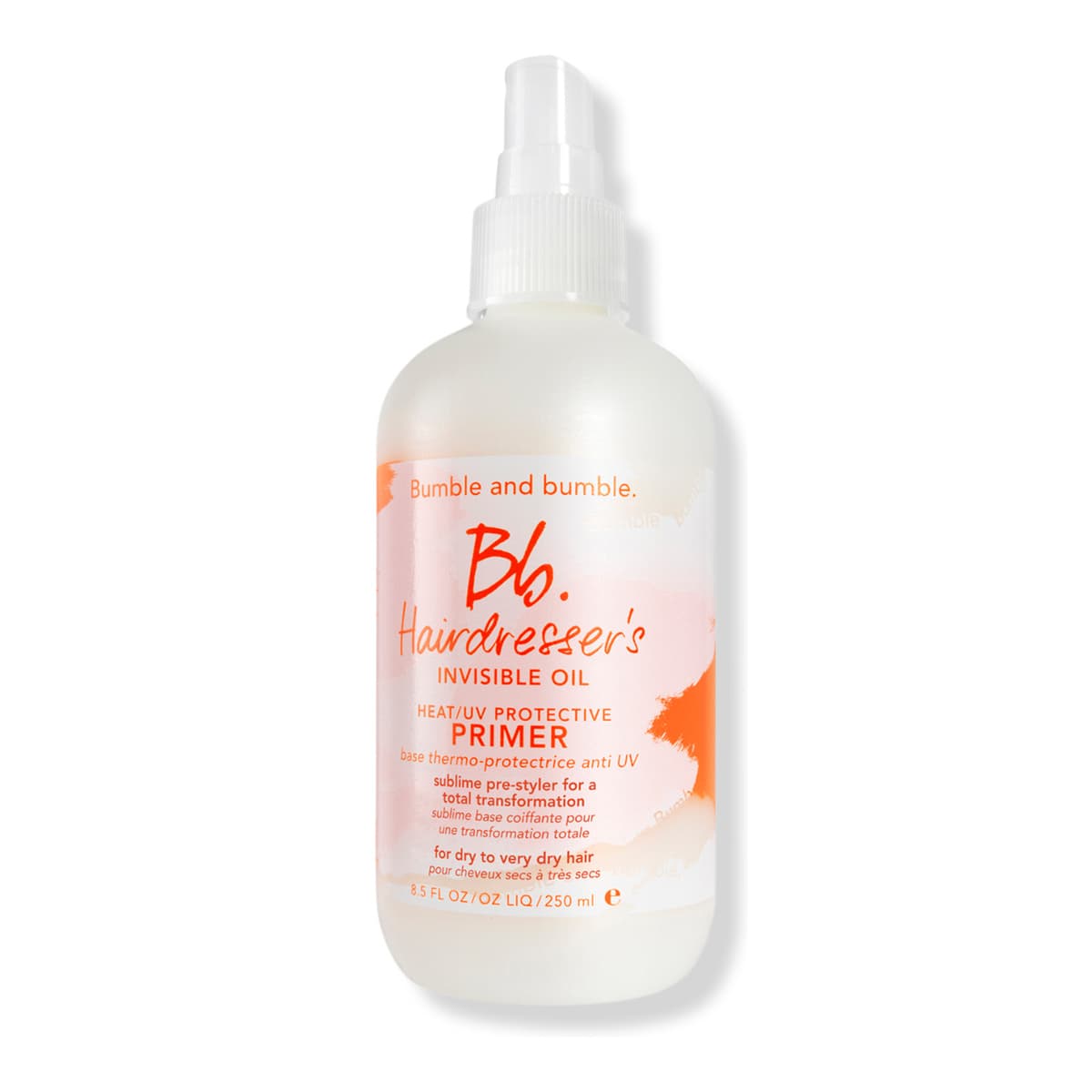 Hairdresser's Invisible Oil Heat Protectant Leave In Conditioner Primer