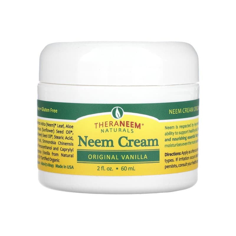 TheraNeem Naturals, Neem Cream, Original Vanilla