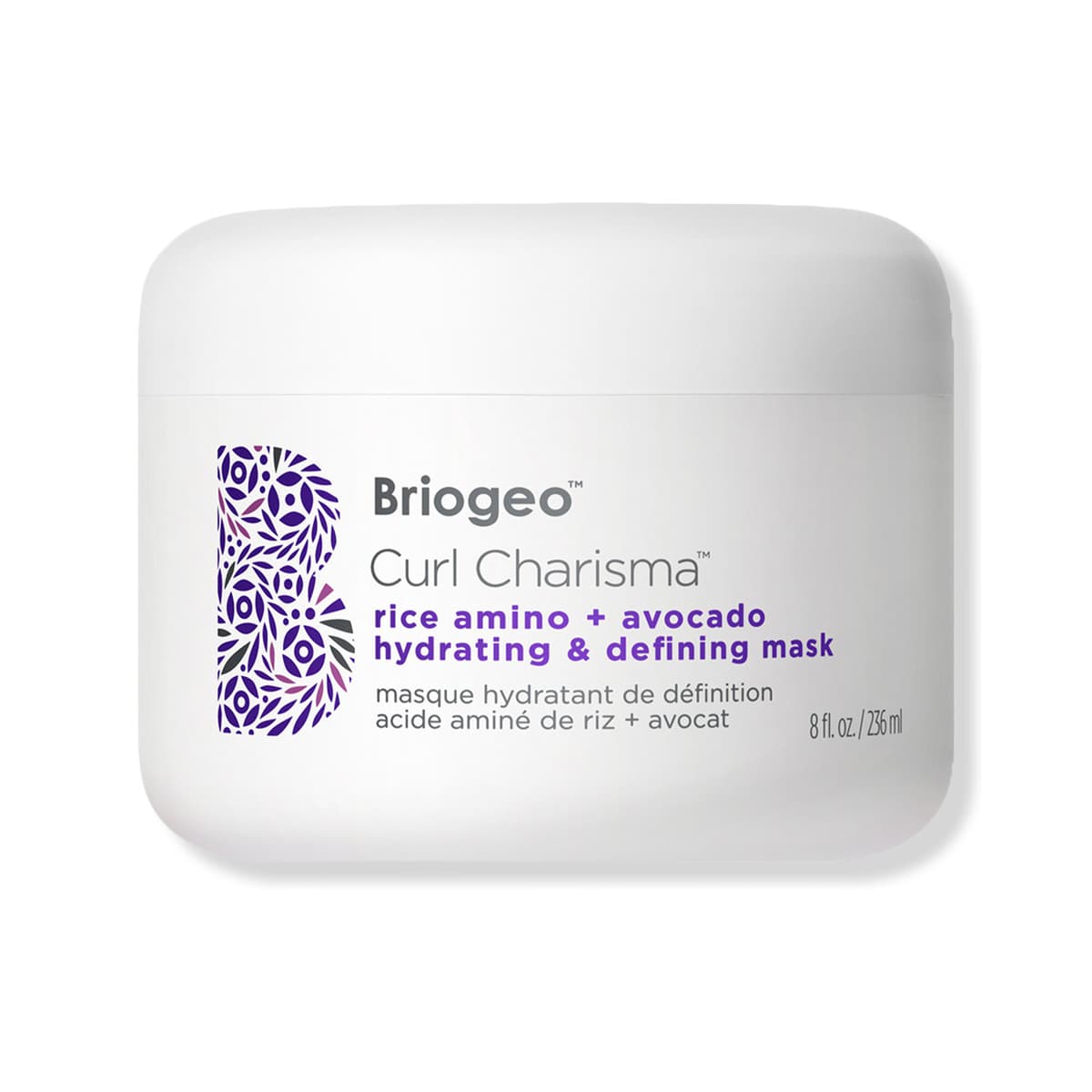 Curl Charisma Rice Amino + Avocado Hydrating & Defining Hair Mask for Curly Hair