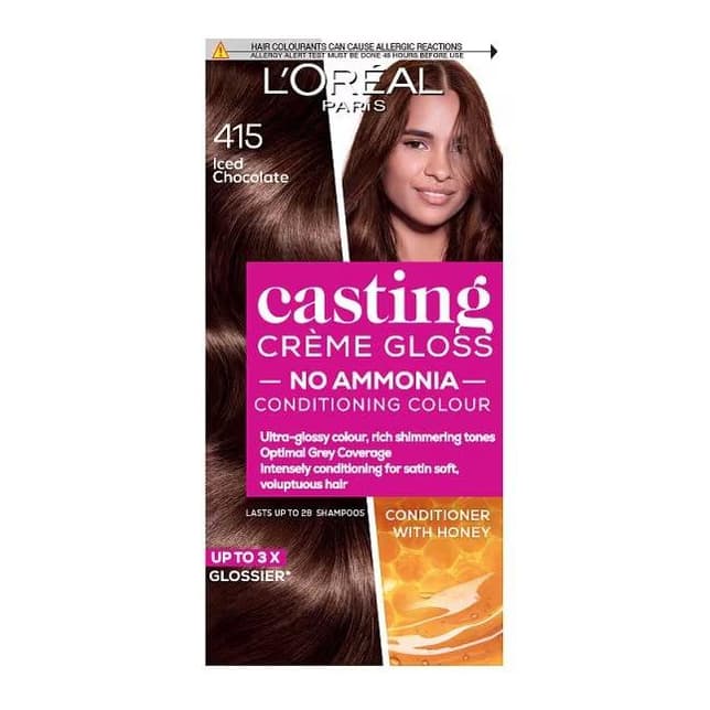 Casting Creme 415 Iced Choco Brown Semi Permanent Hair Dye