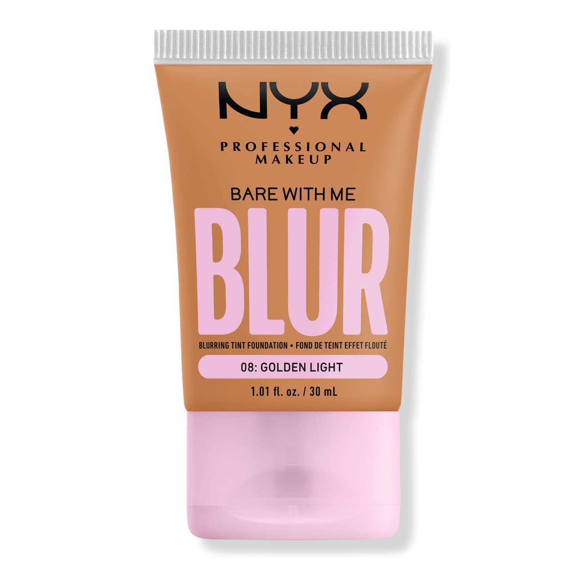 Bare With Me Blur Tint Soft Matte Foundation, #08: Golden Light