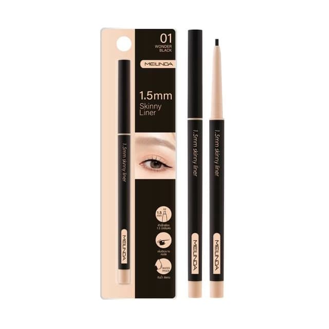 1.5mm Skinny Liner, #01 Wonder Black