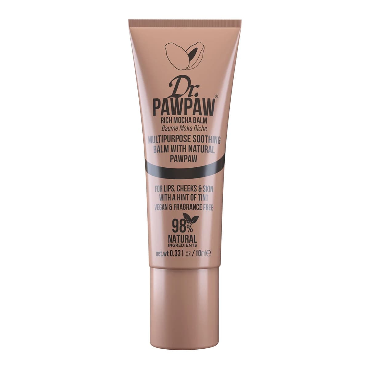 Multipurpose Tinted Lip Balm - Rich Mocha