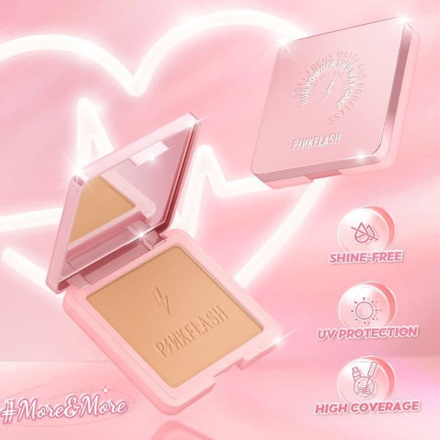 Duo Effect Pressed Powder, # NE01 Pink Fair
