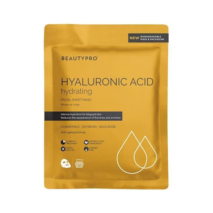 Beautypro Hyaluronic Acid Hydrating Sheet Mask