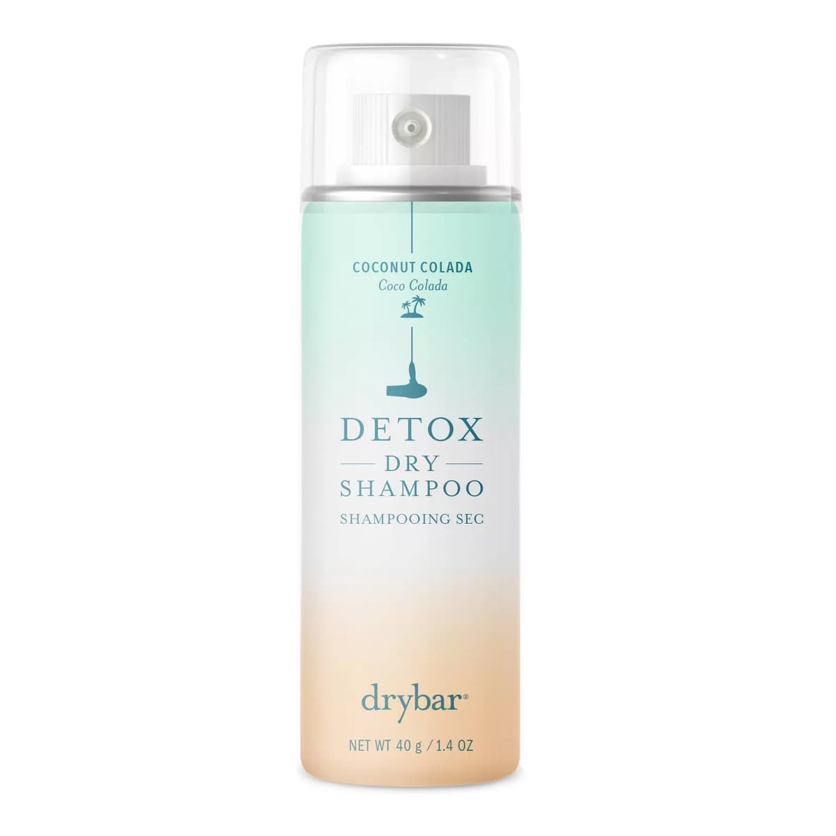 Detox Dry Shampoo Coconut Colada Scent - Travel Size