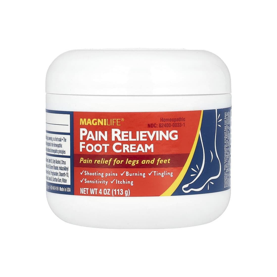 Pain Relieving Foot Cream