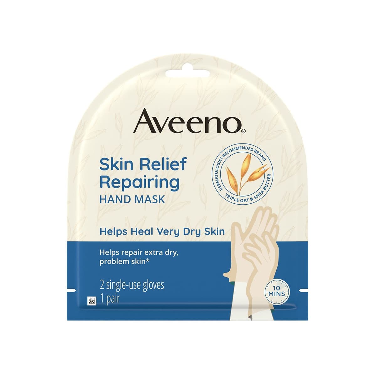 Skin Relief Repairing Hand Mask For Dry Skin Fragrance Free