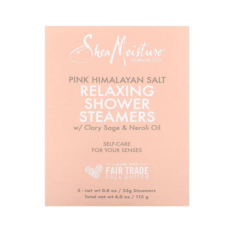 Pink Himalayan Salt, Relaxing Shower Steamers w/ Clary Sage & Neroli Oil