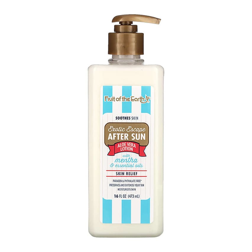 Exotic Escape, After Sun Aloe Vera Lotion with Mentha & Essential Oils
