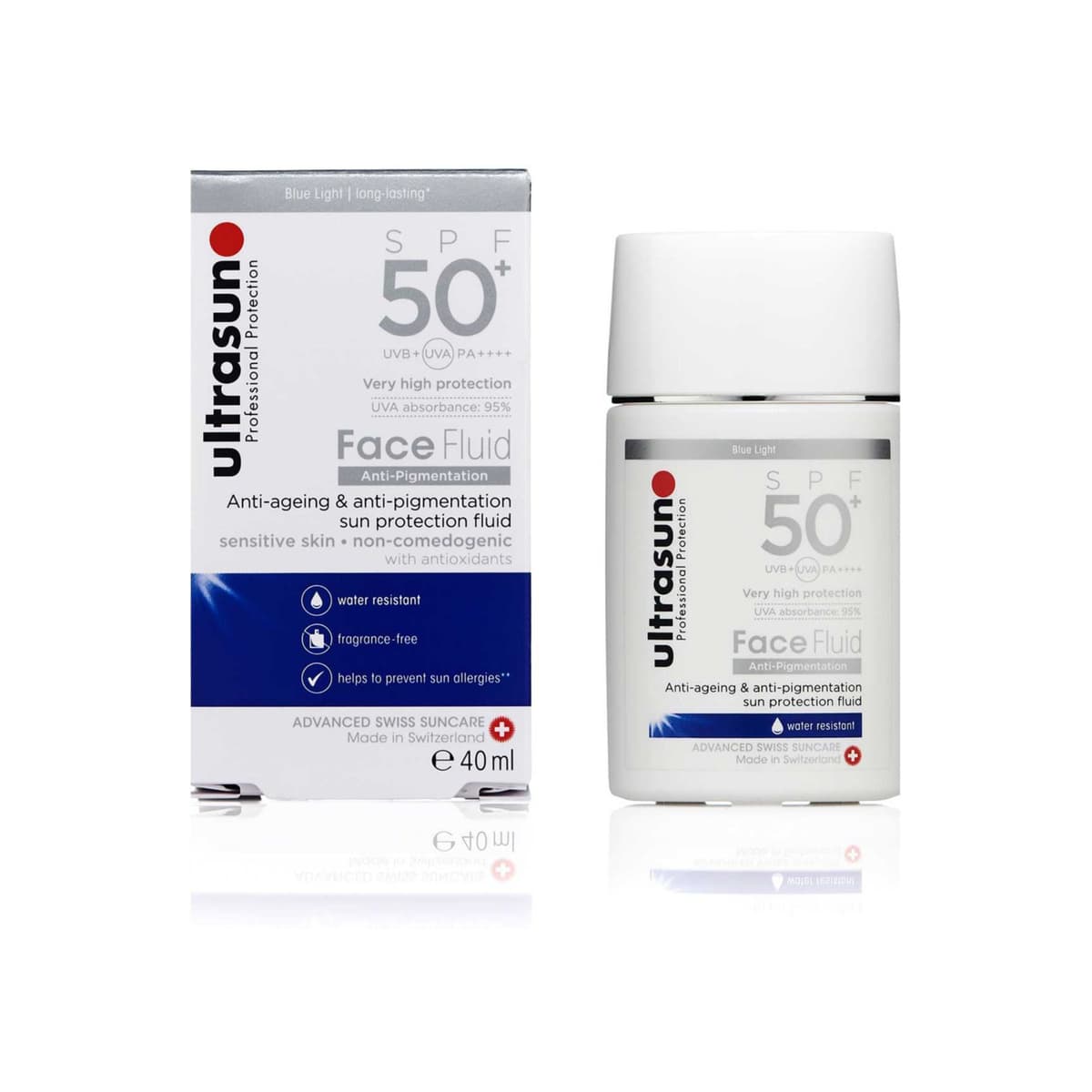 Face Fluid Sun Protection Anti Pigmentation SPF50+