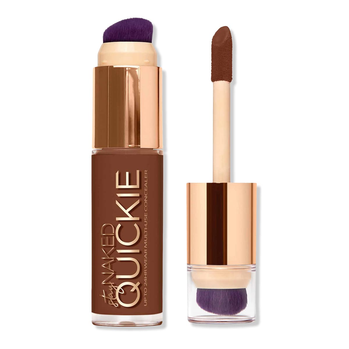 Quickie 24HR Full-Coverage Waterproof Concealer, 91NN Deepest Neutral