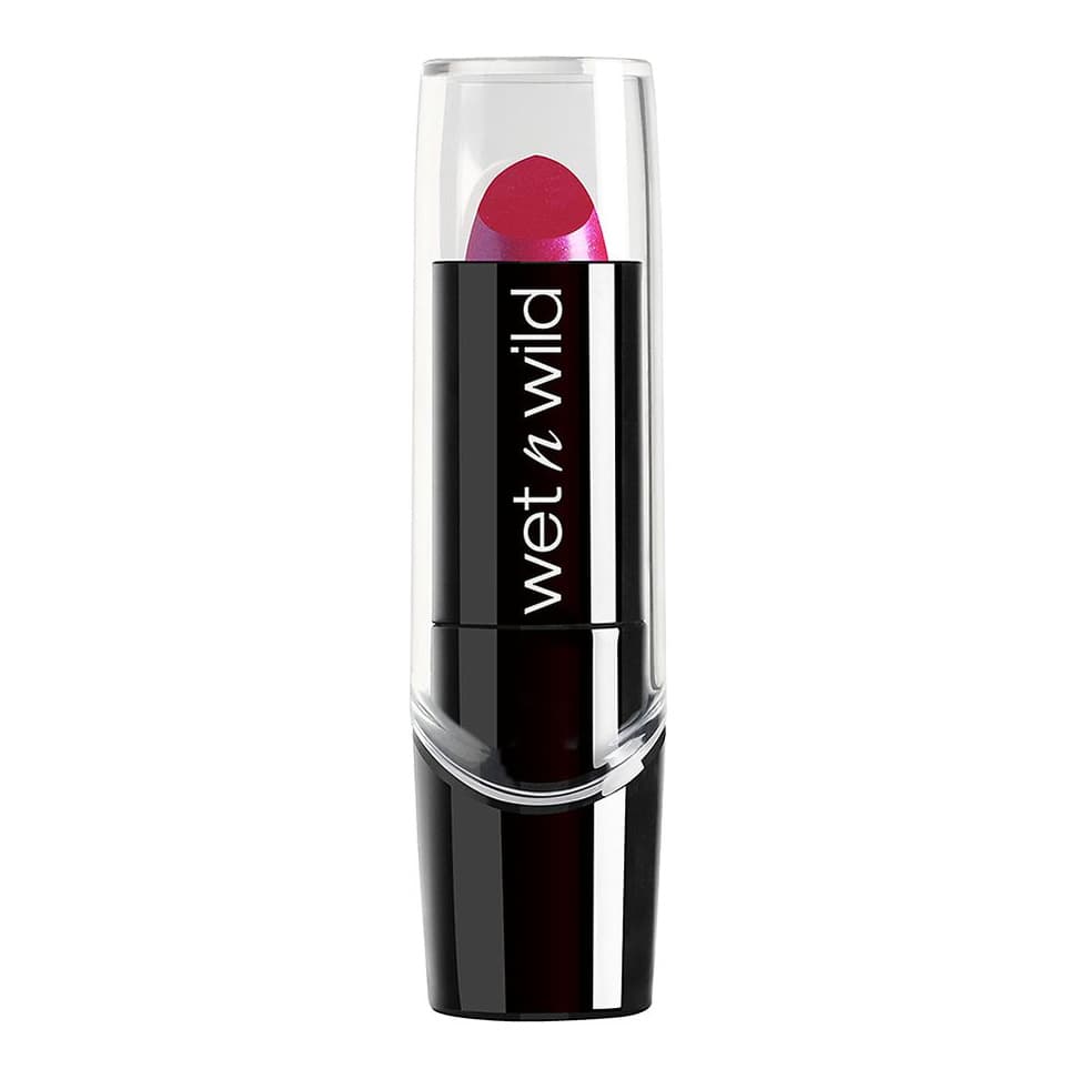 Silk Finish Lipstick, Fuchsia with Blue Pearl