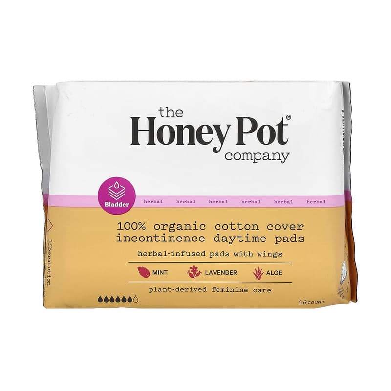 Herbal-Infused Pads With Wings, Daytime