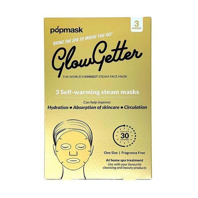 Popmask Glow Getter - 3 Steam Face Masks