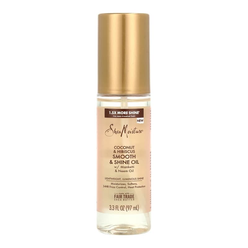 Smooth & Shine Oil, Coconut & Hibiscus