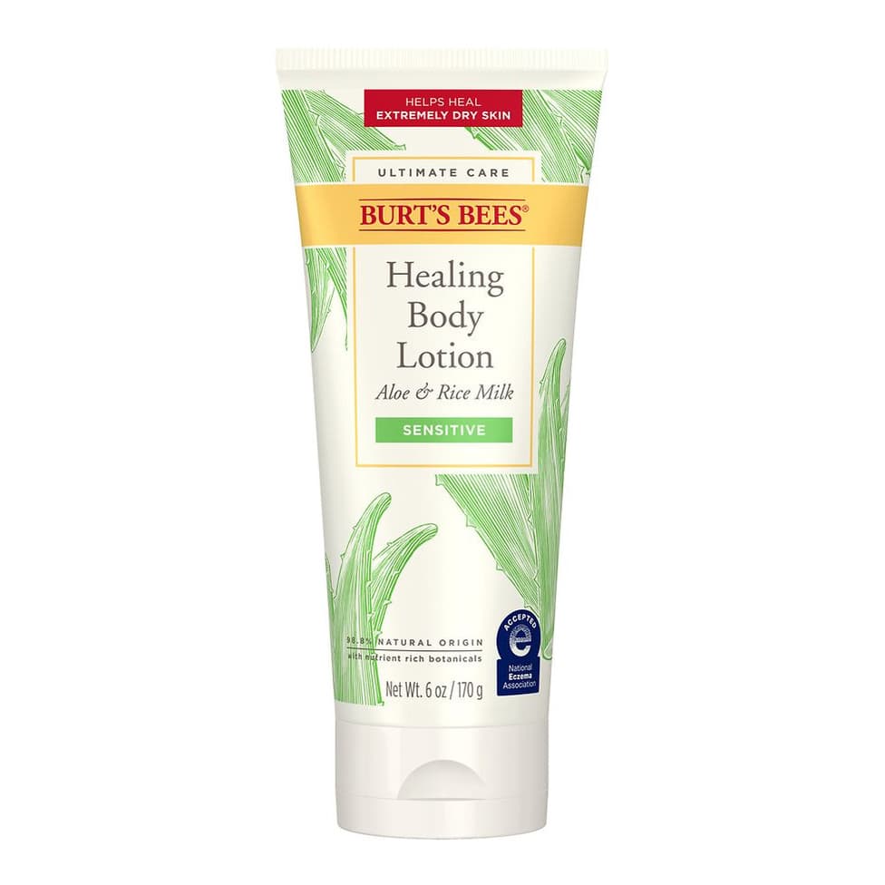 Ultimate Care Healing Body Lotion with Aloe and Rice Milk for Sensitive Skin